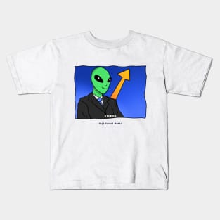 AlienHub: High valued memes alien Kids T-Shirt